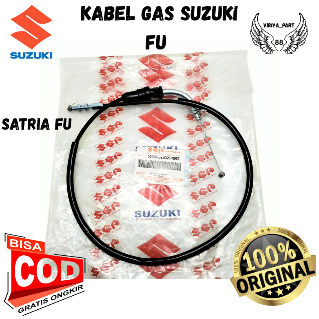 ASLI ORIGINAL KABEL GAS SUZUKI SGP FU SATRIA FU