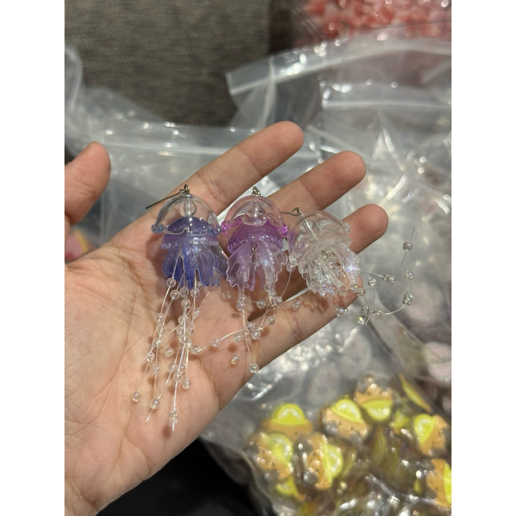 ubur ubur shrink paper / shrink flower