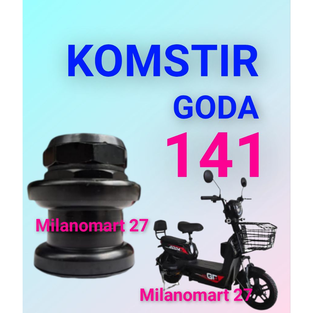 komstir goda 141 kones headset komfork sepeda listrik foda 141