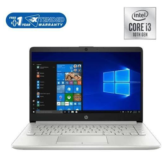 HP 14s-CF2075TU i3 4GB 256GB Silver IPS FHD