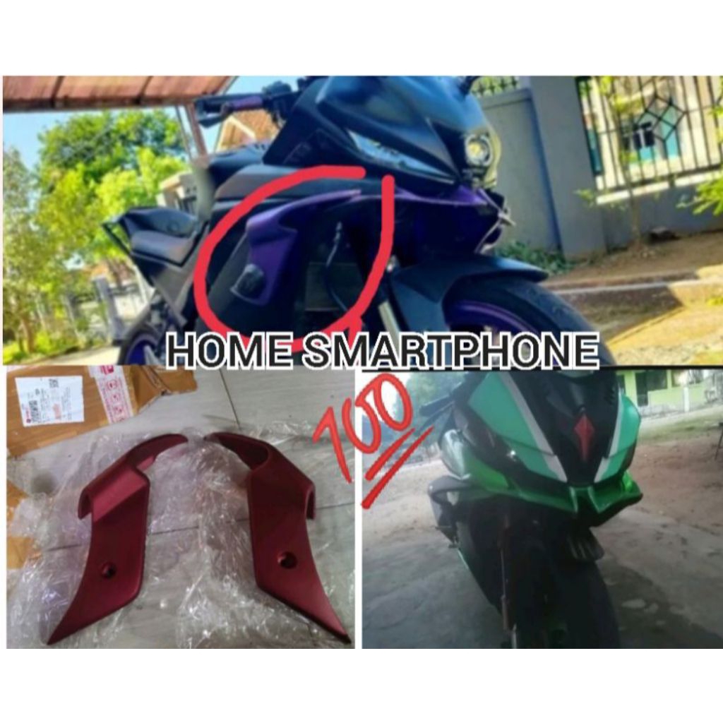 Aero Winglet Aero Fairing Yamaha R15 V3 Model GP AERO DINAMIS