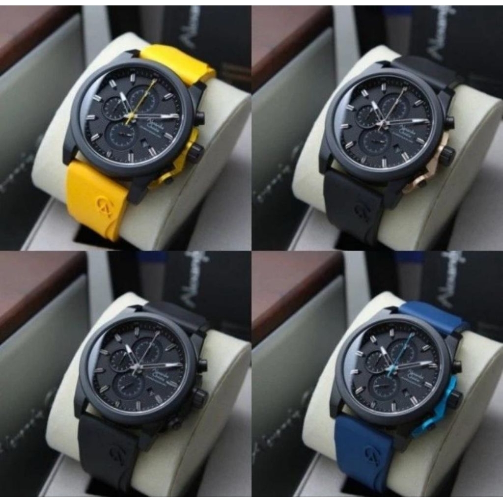 ORIGINAL JAM TANGAN PRIA ALEXANDRE CHRISTIE AC 6612/AC 6656/AC6657 PROMO BISA COD