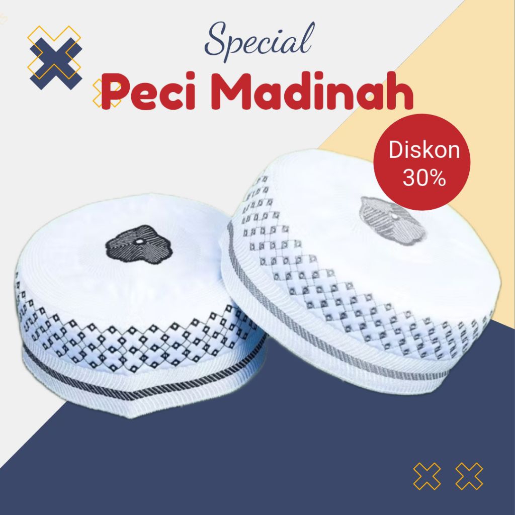 peci bugis madinah motif A-6 peci bugis madinah ori peci madinah bugis original peci haji peci umroh