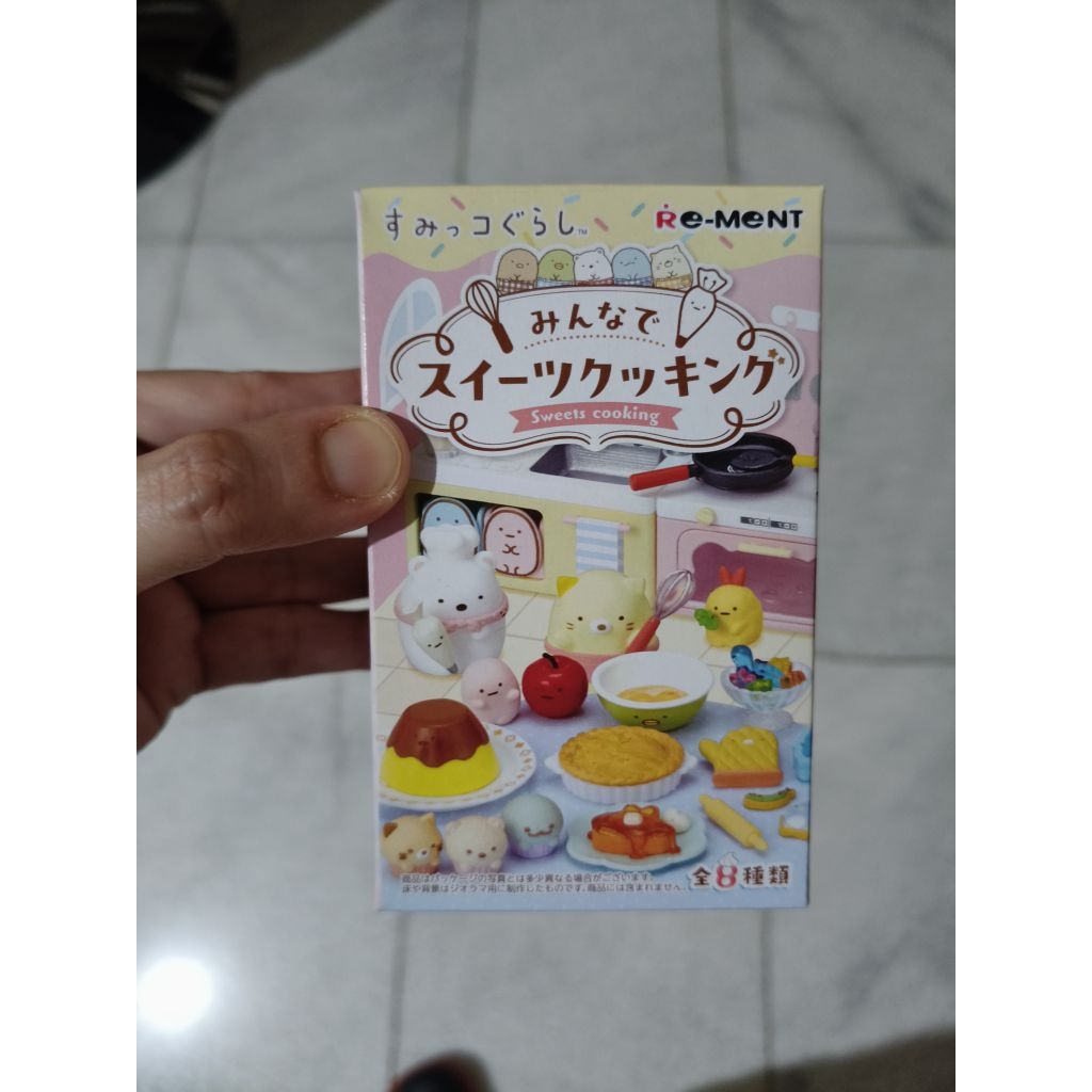Miniatur Mainan Re-ment Sumikko Gurashi Sweets Cooking - Selected No.4 Apple Pie