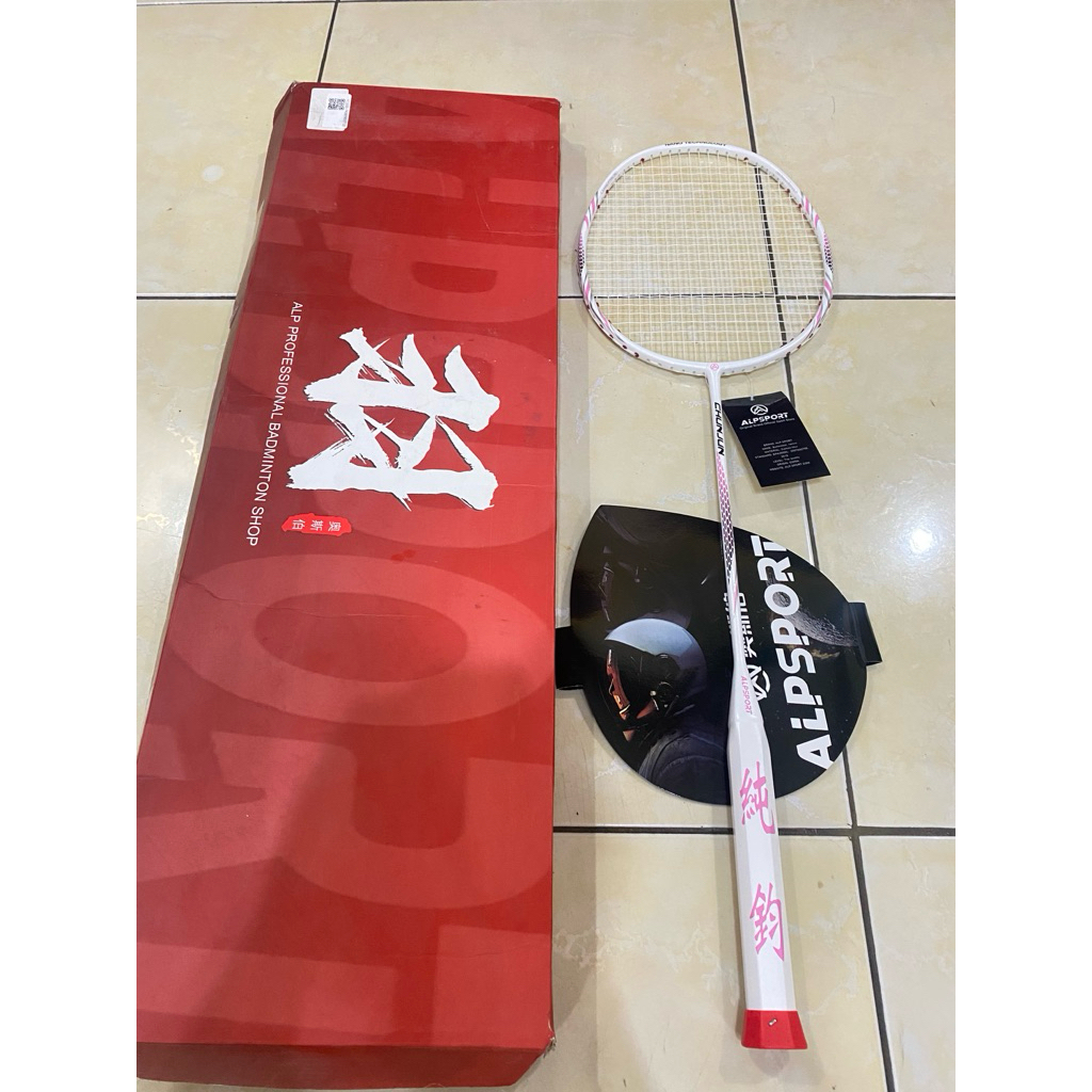 raket badminton alp sport df 8u baru original