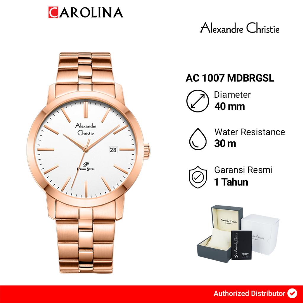 Alexandre Christie AC 1007 MDBRGSL Pria