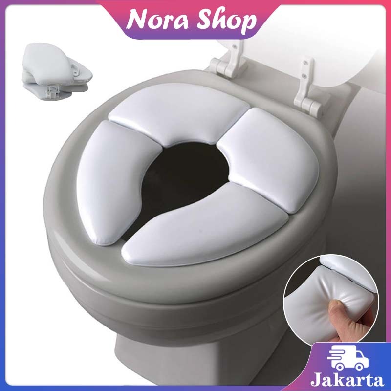 Alas Toilet Duduk / PVC Pispot Bayi Seat / Seat Cover Toilet Duduk / Travel Potty Seat Bayi