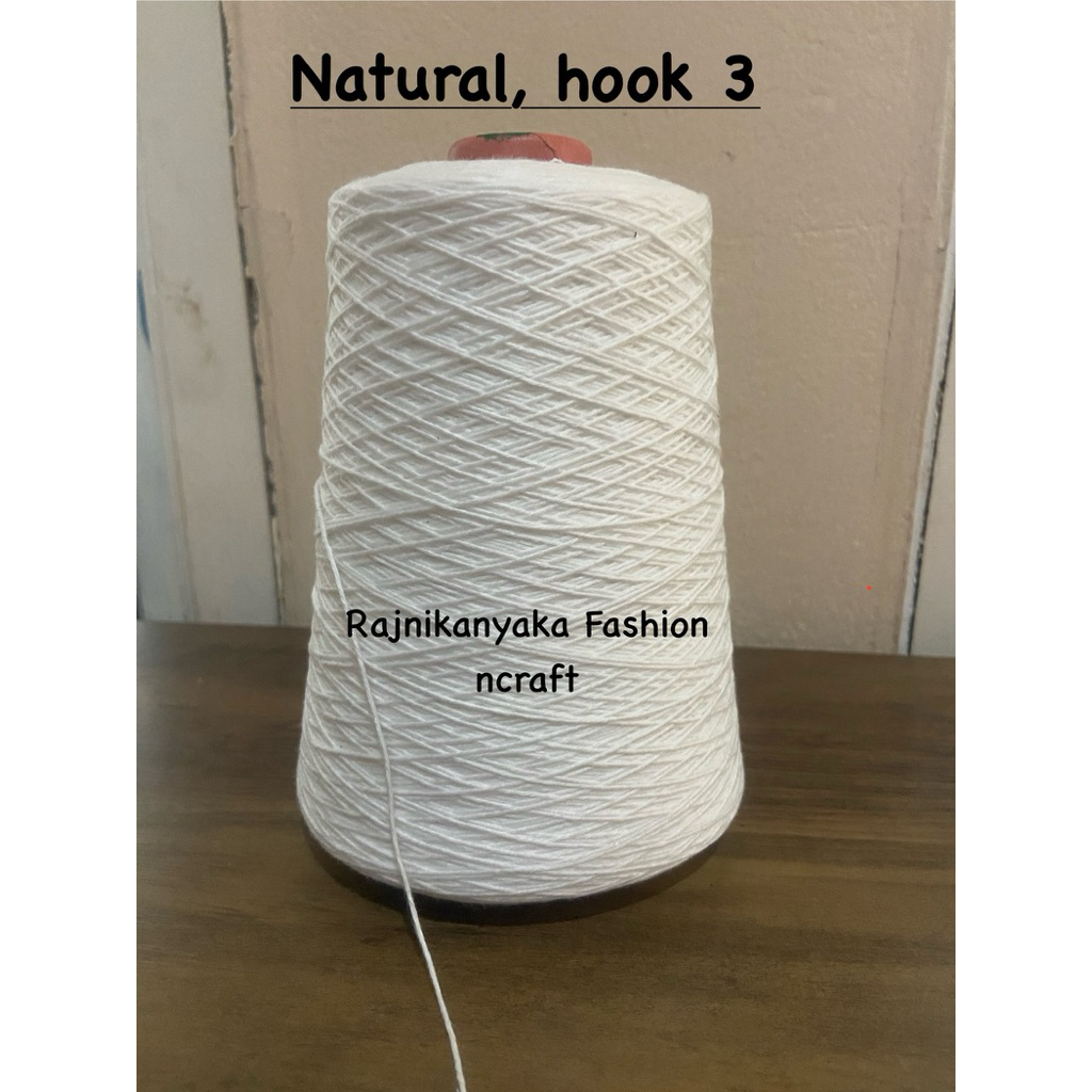 Benang Rajut Katun, Benang Rajut Katun jala putih