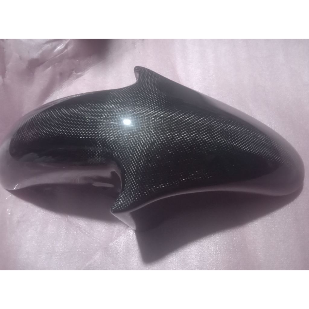 spakbor depan kawasaki ninja r carbon Kevlar