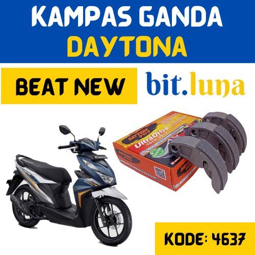Kampas Ganda Beat New LED K1A Daytona Original 4637