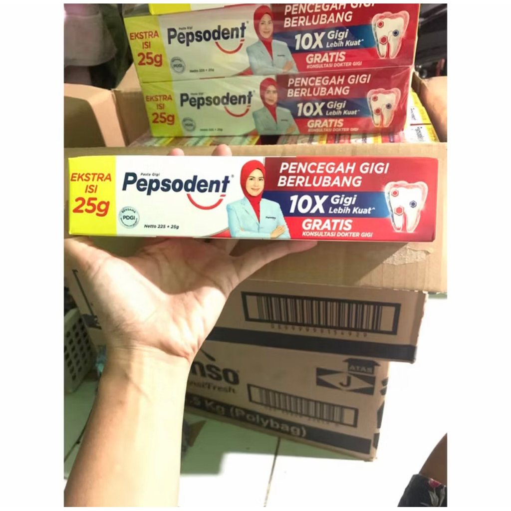 pepsodent 225g