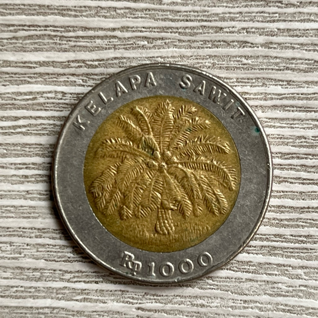 Uang Koin Kuno 1000 Kelapa Sawit 1993-2000