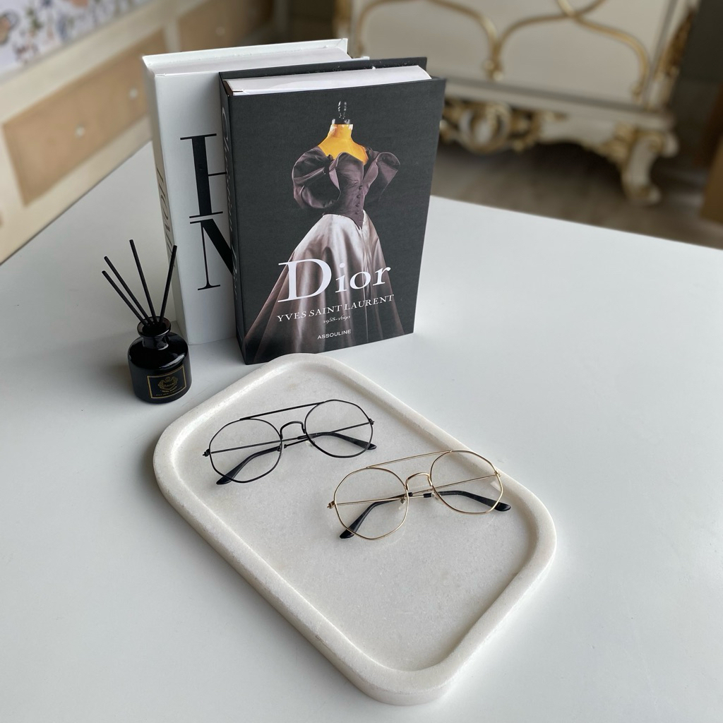 KACAMATA FASHION CLEAR FRAME LEBAR | KACAMATA FASHION ELEGAN