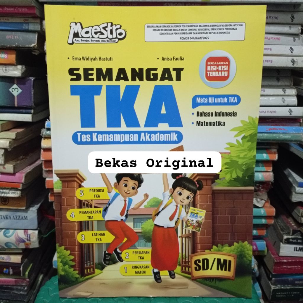 MAESTRO SEMANGAT TKA TES KEMAMPUAN AKADEMIK SD/MI PENERBIT CV HASAN PRATAMA