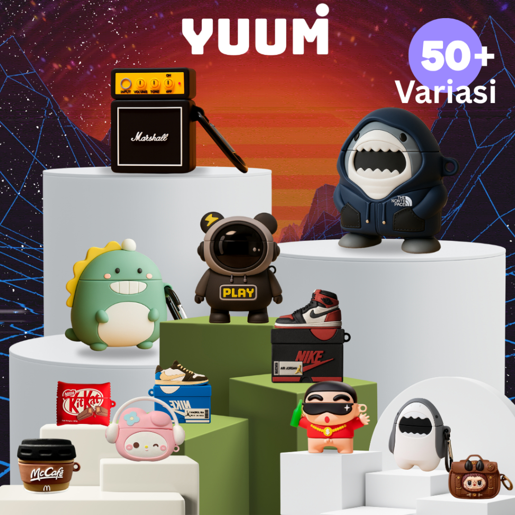 Case AirPods 3 Lucu Casing AirPods by Yuumi Singed Case [Free Hook]