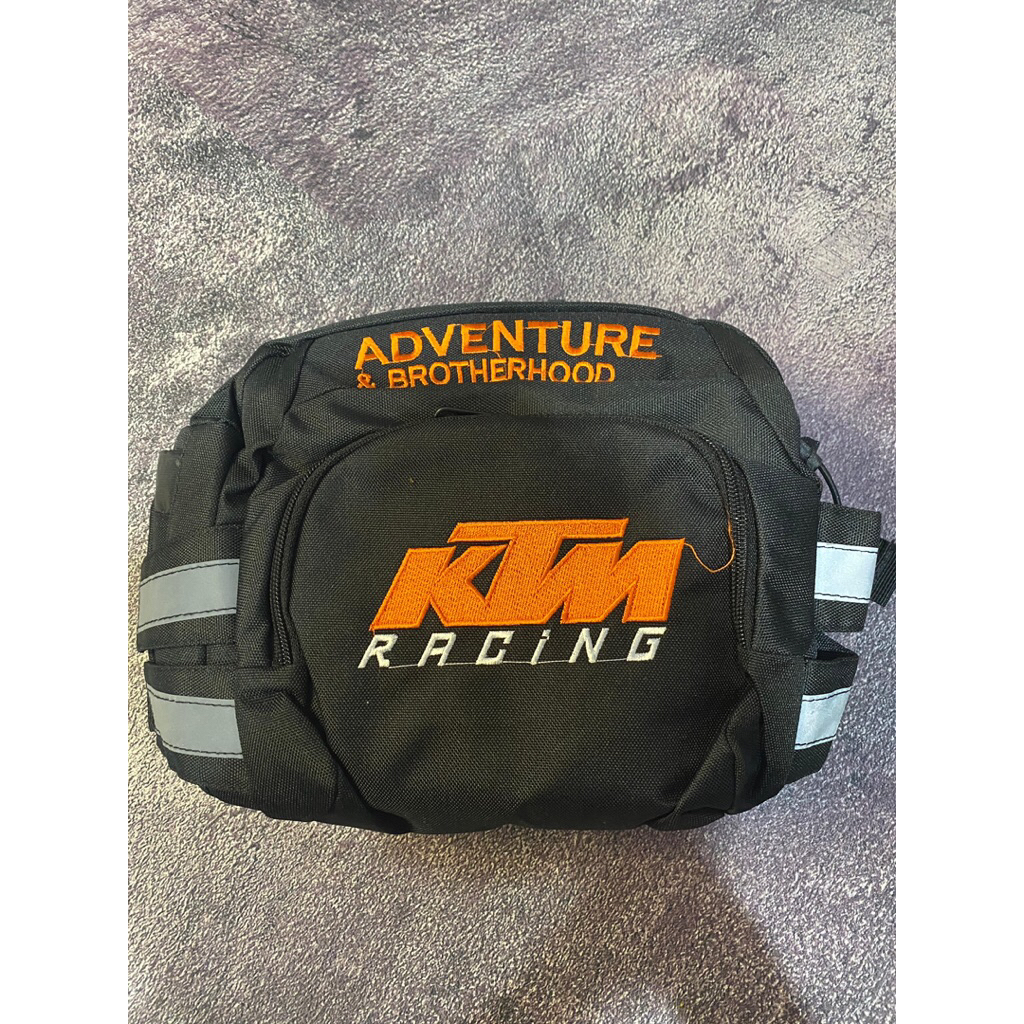 Tas pinggang pria ransel ktm motocross trail trabas adventure