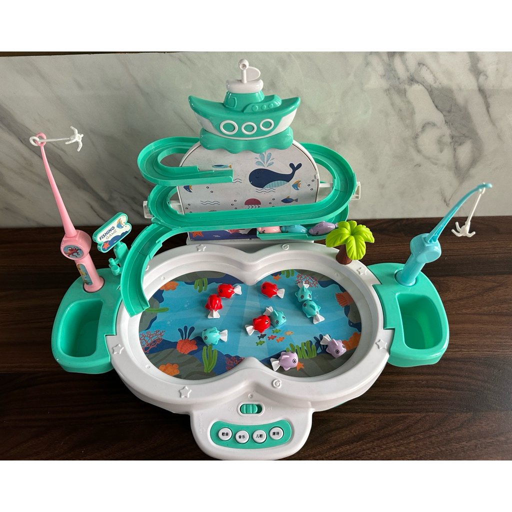 Mainan Anak Ikan Pancing Elektronik Fish PRELOVED