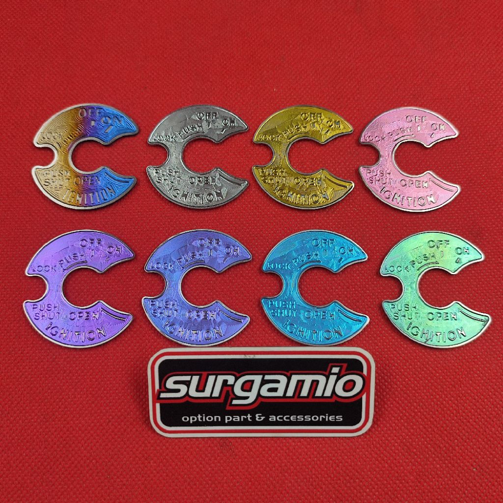 Cover kunci Xeon Nmax Aerox Mxking titanium Vietnam