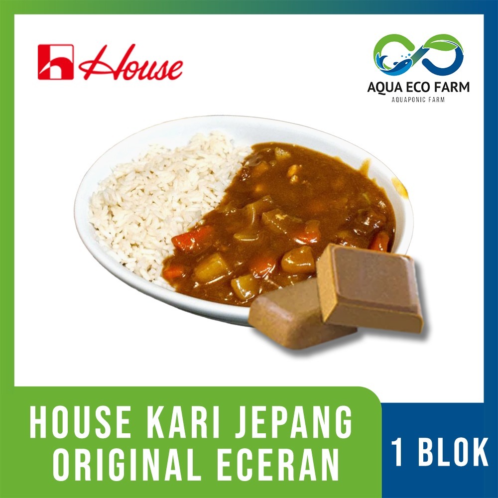 [AquaEcoFarm] House Kari Jepang Original Eceran – 1 Blok / Bumbu Saus Kare Jepang Siap Masak | Bandu