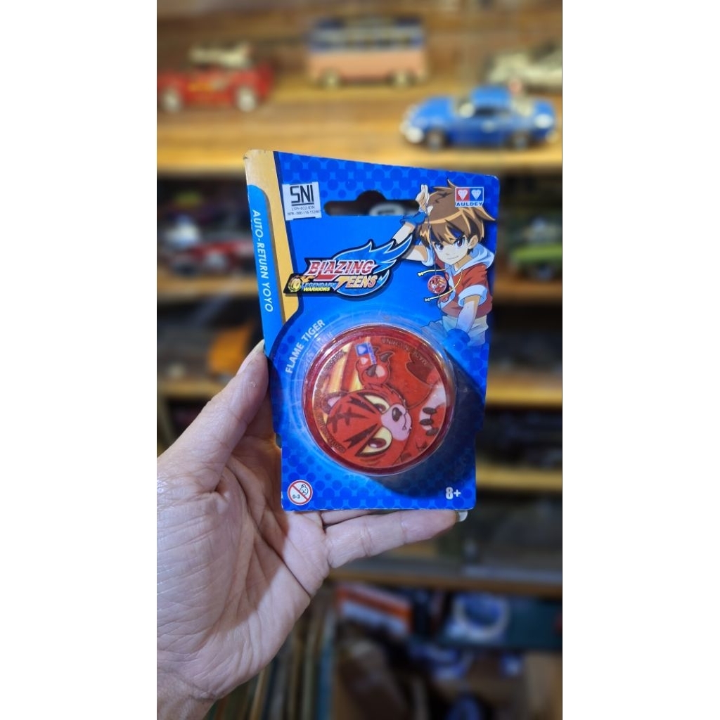 Mainan yoyo blazing teens flame tiger
