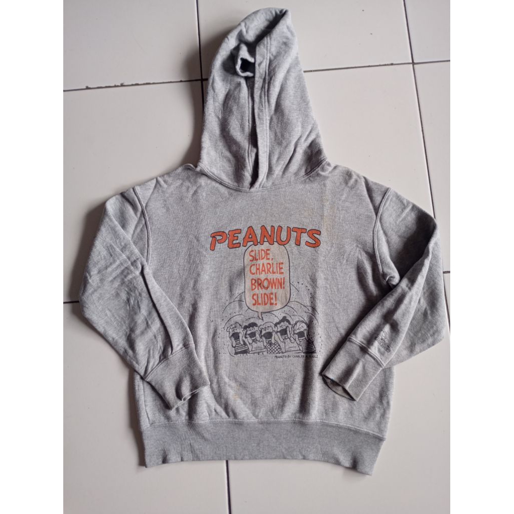 Jaket Hoodie Anak Snoopy Peanuts