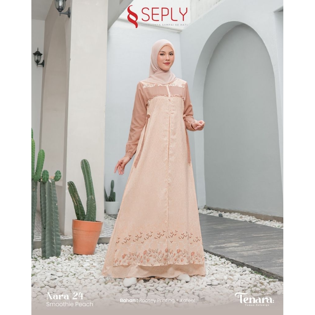 SEPLY TENARA 24 SMOOTHIE PEACH SARIMBIT