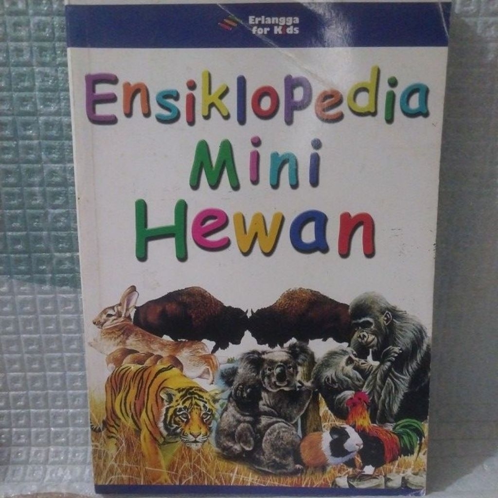 Ensiklopedia Mini Hewan diterbitkan Erlangga for Kids