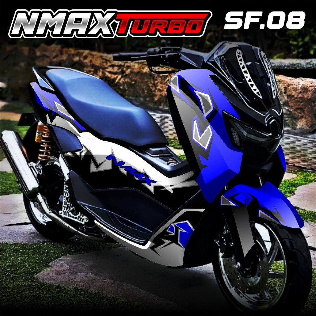 (COD) TERBARU Decal Stiker Motor Yamaha Nmax TURBO NEO S New 2024 2025 Full Body - Decal Modifikasi 
