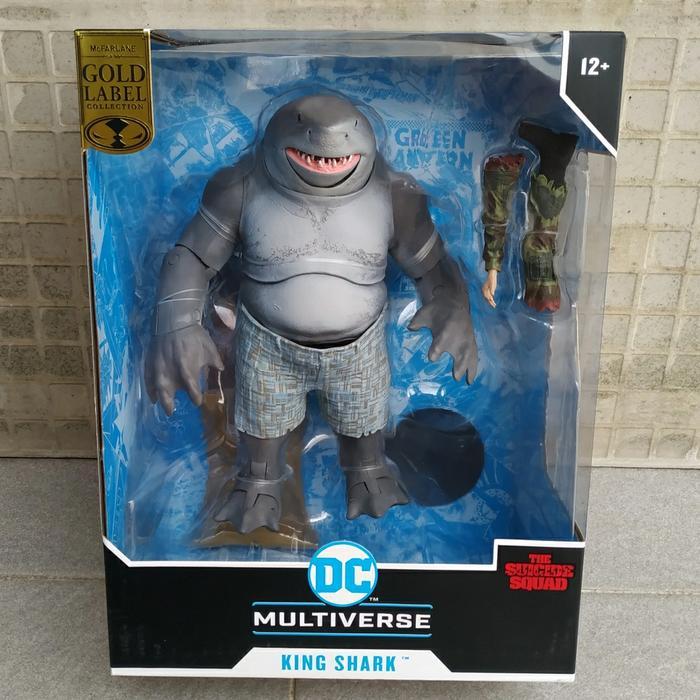 MCFARLANE TOYS DC MULTIVERSE SUICIDE SQUAD KING SHARK GOLD LABEL