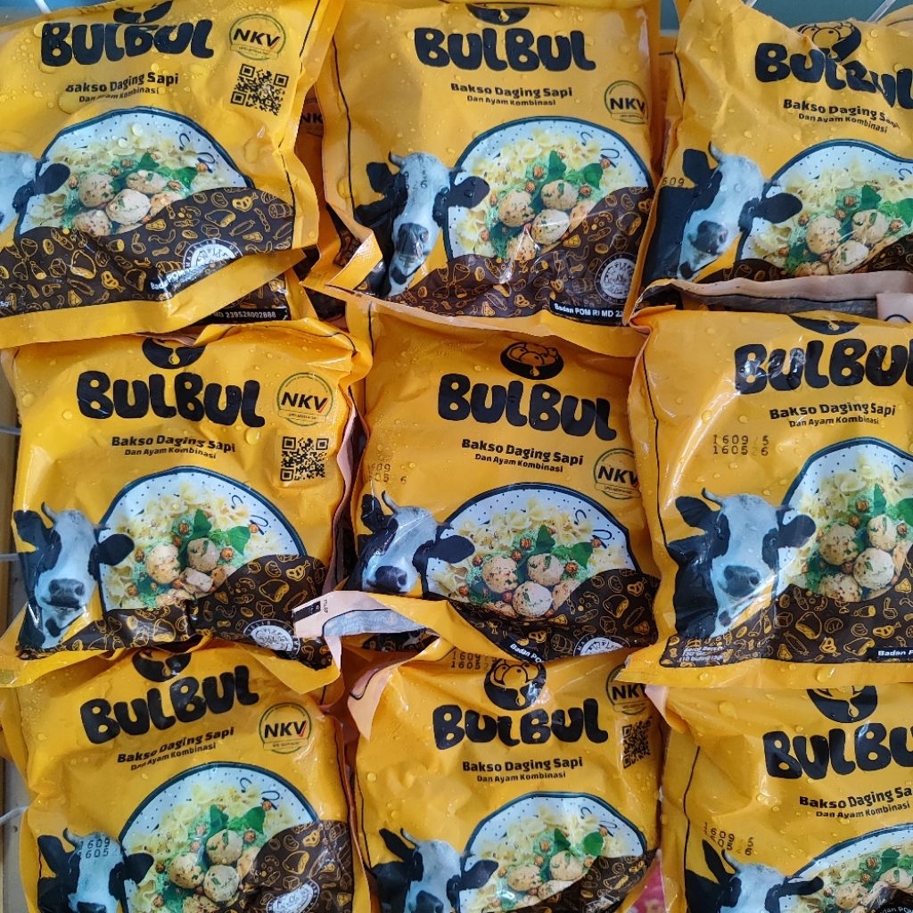 Bakso Bulbul Polos Kemasan Kecil Isi 10