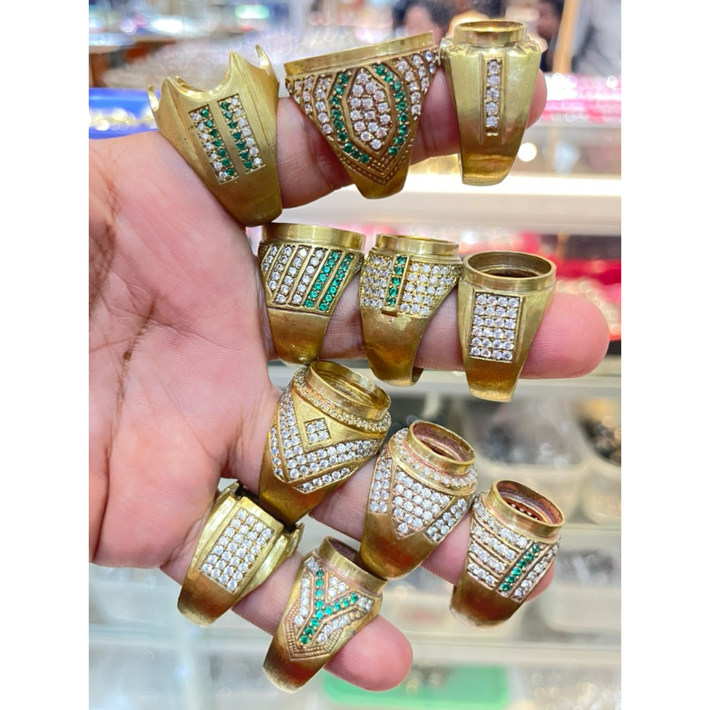 10 PCS CINCIN KUNINGAN SARI MICROSETTING