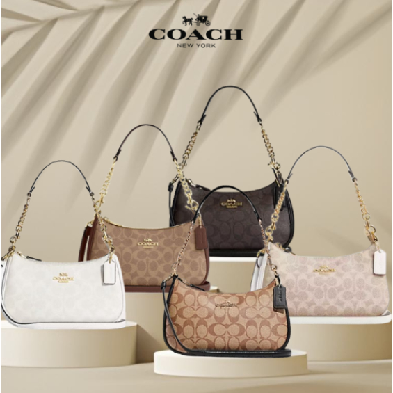 Coc Teri shoulder bag in signature tas bahu selempang wanita ca548 gd