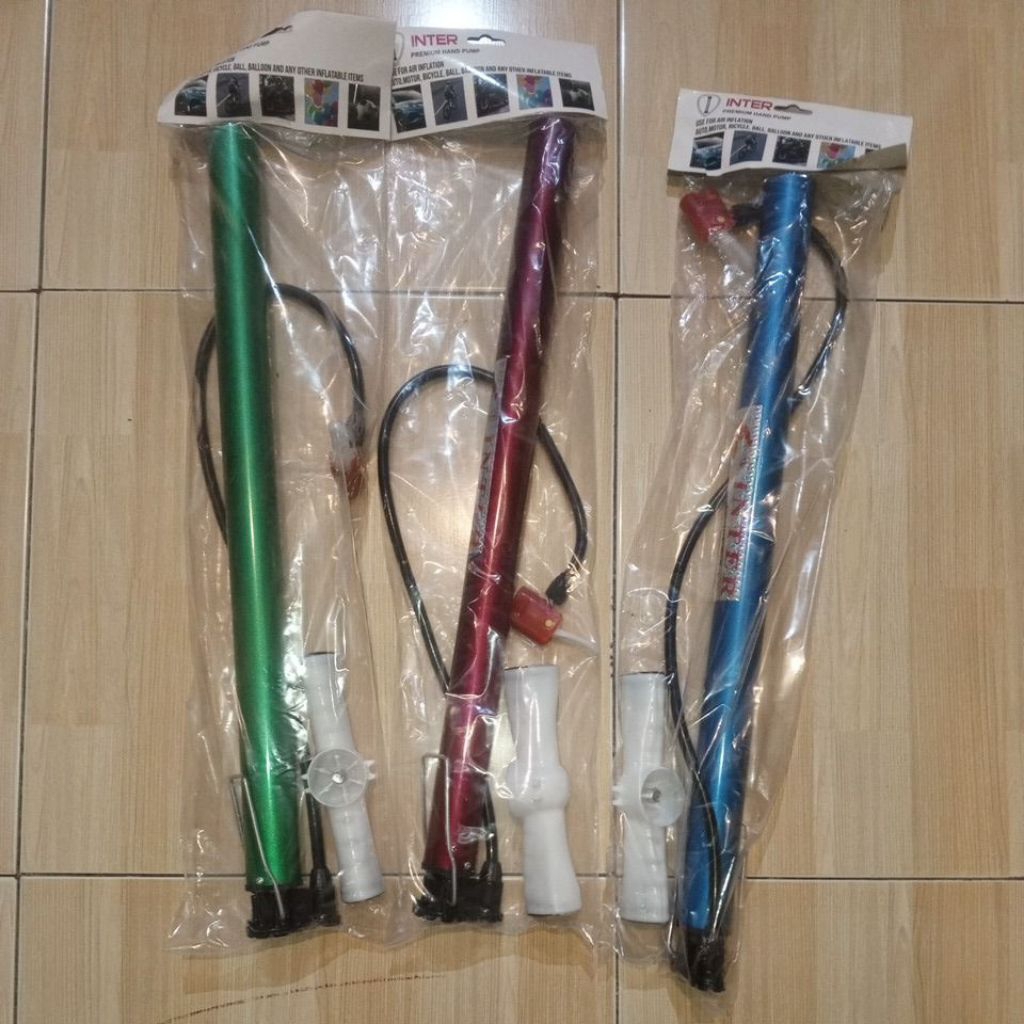 Pompa Angin panjang motor/sepeda