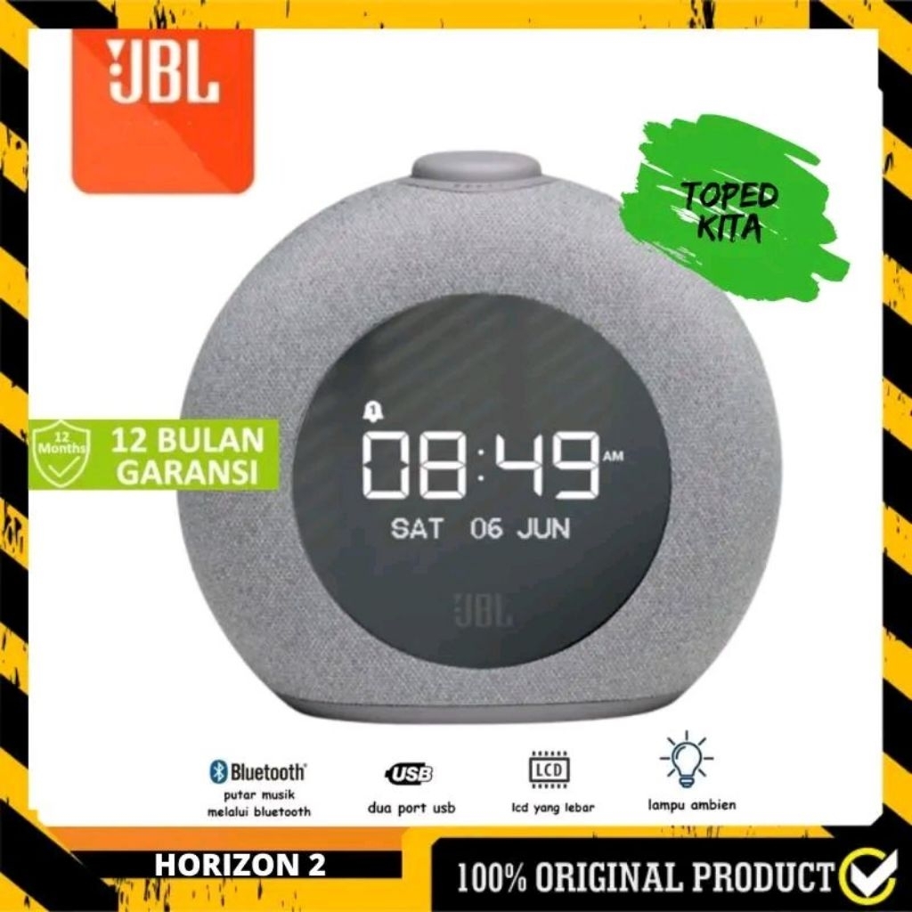 Speaker Clock Radio JBL Horizon 2 | Alarm IMS portable bluetooth usb