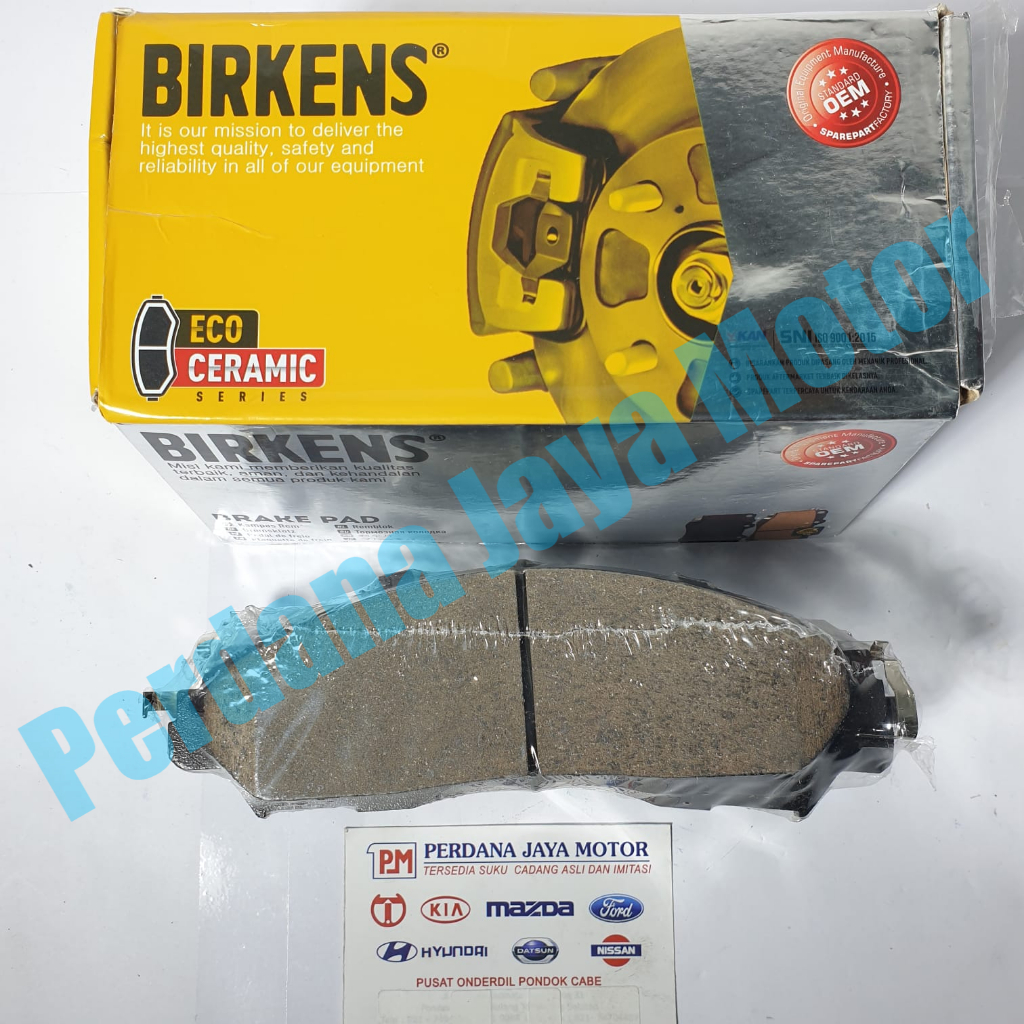 Brake Pad Kampas Rem Depan Nissan All New Serena C27 Navara D23 Terra 2018 - 2021