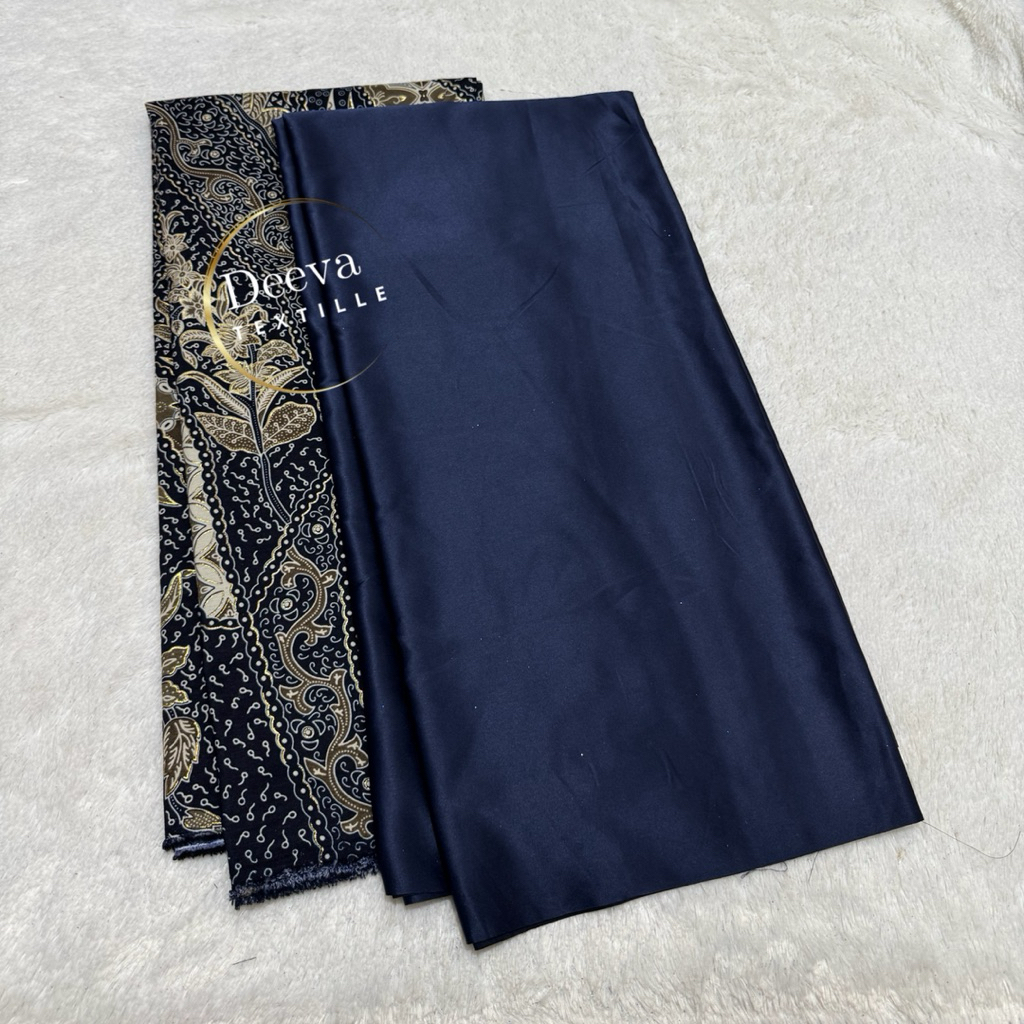 Set/Paket Kain Bridesmaid Satin Raberta Cavelli & Batik