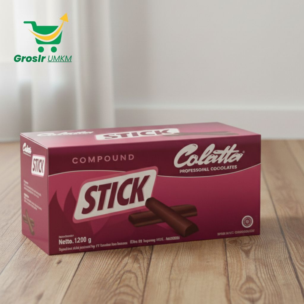 Grosir UMKM - Colatta Stick Compound 1,2kg - Coklat Compound - Glaze coklat - Coklat kiloan