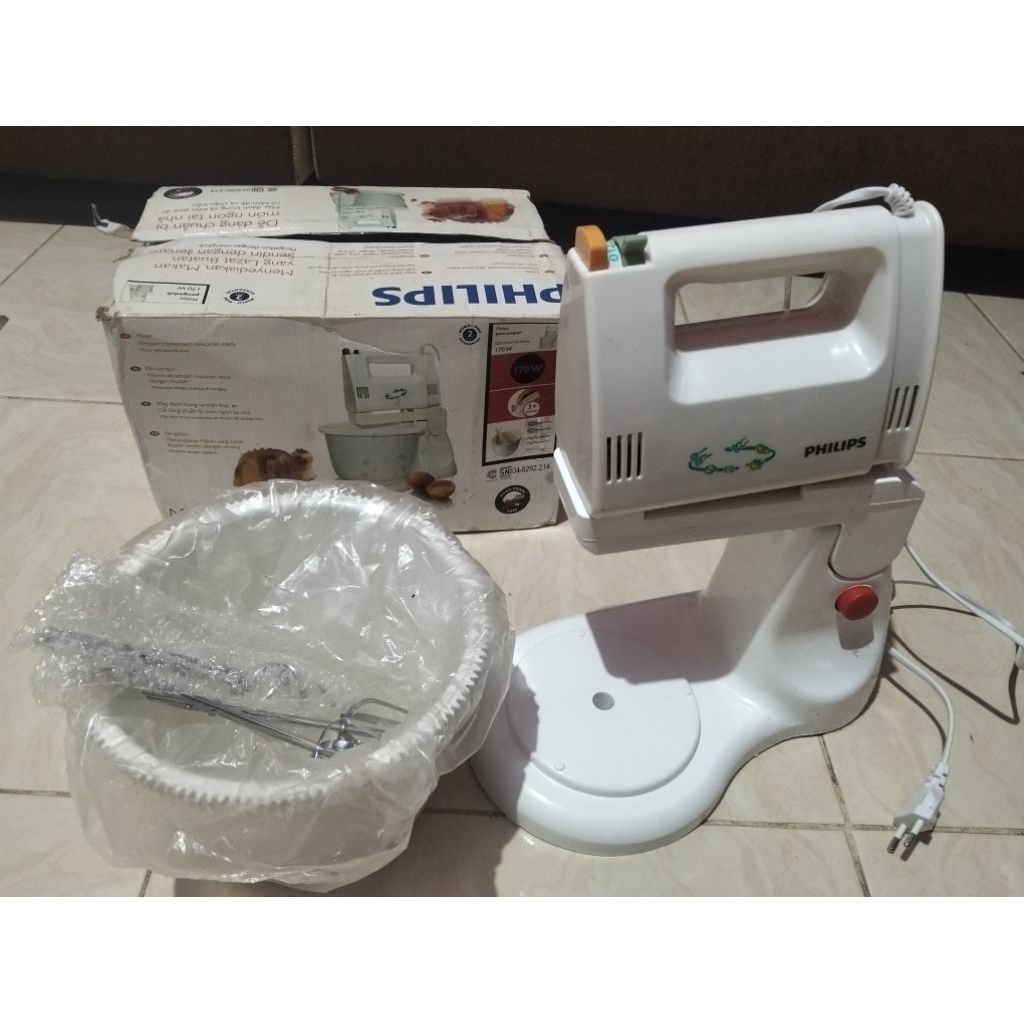 Philips Stand Mixer,Pengocok Adonan Kue/Bekas Mulus Normal