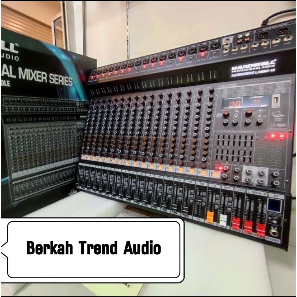 Mixer 16 Channel Hardwell LAMBO 16 Original