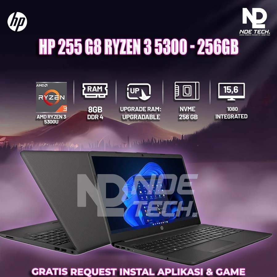 HP 255 G8 RYZEN 3 5300
