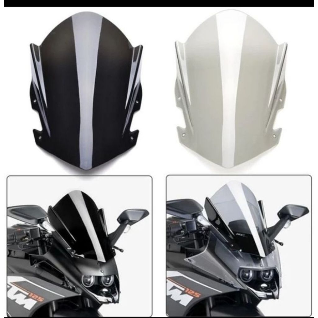 WINDSHIELD KTM RC 200-250 VISOR KTM RC
