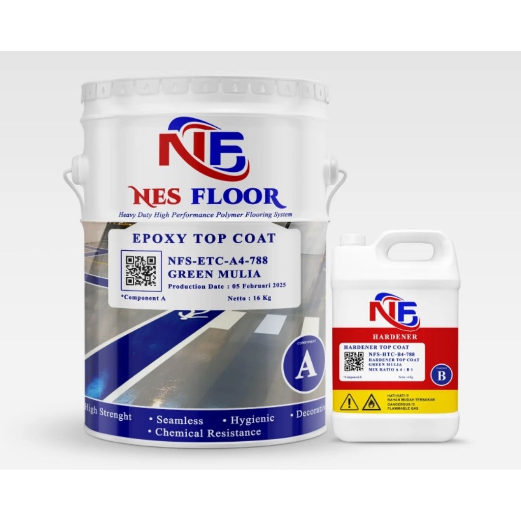 Cat Lantai Epoxy Top Coat - NES Floor