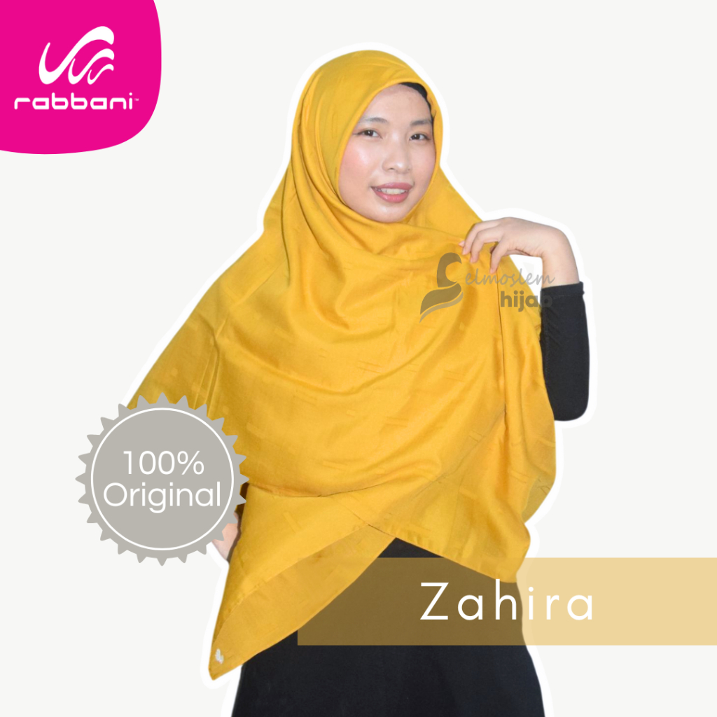 JILBAB KERUDUNG HIJAB SEGI EMPAT SYAR'I RAYON RABBANI ZAHIRA VEIL