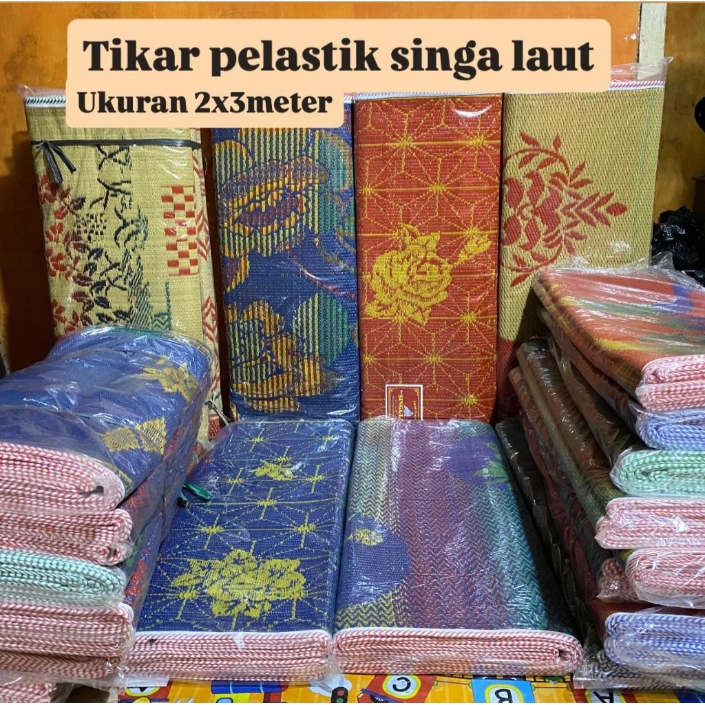Tikar plastik singa laut ukuran jumbo 200x300