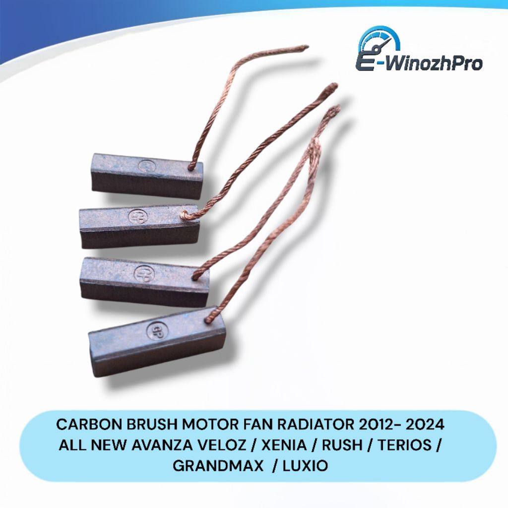 Carbon Brush Dinamo Kipas Motor Fan Radiator All new avanza  2012 - 2024 Grandmax Rush Terios (F2)