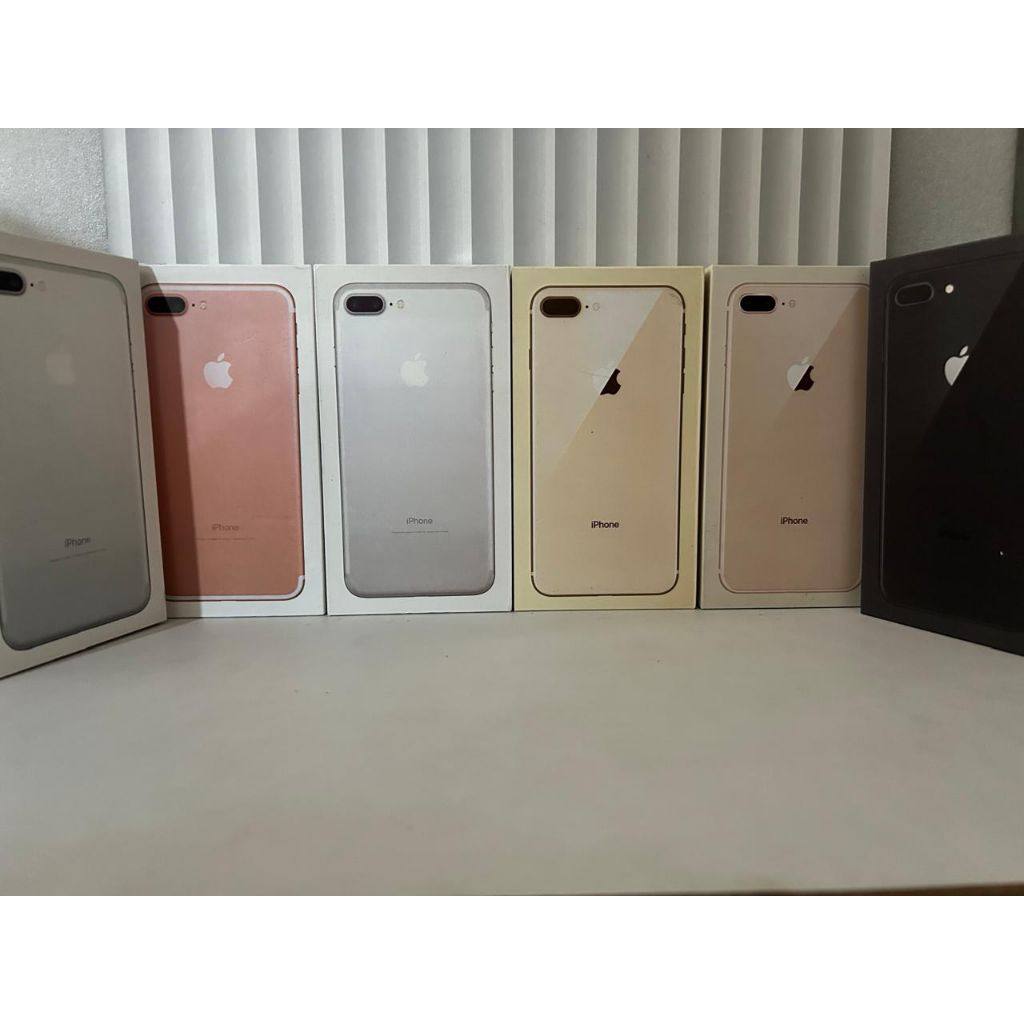 Boks Kardus Dus Pelengkap Hp iPhone 7/ plus | 8 / Plus ( 64 GB ) Original
