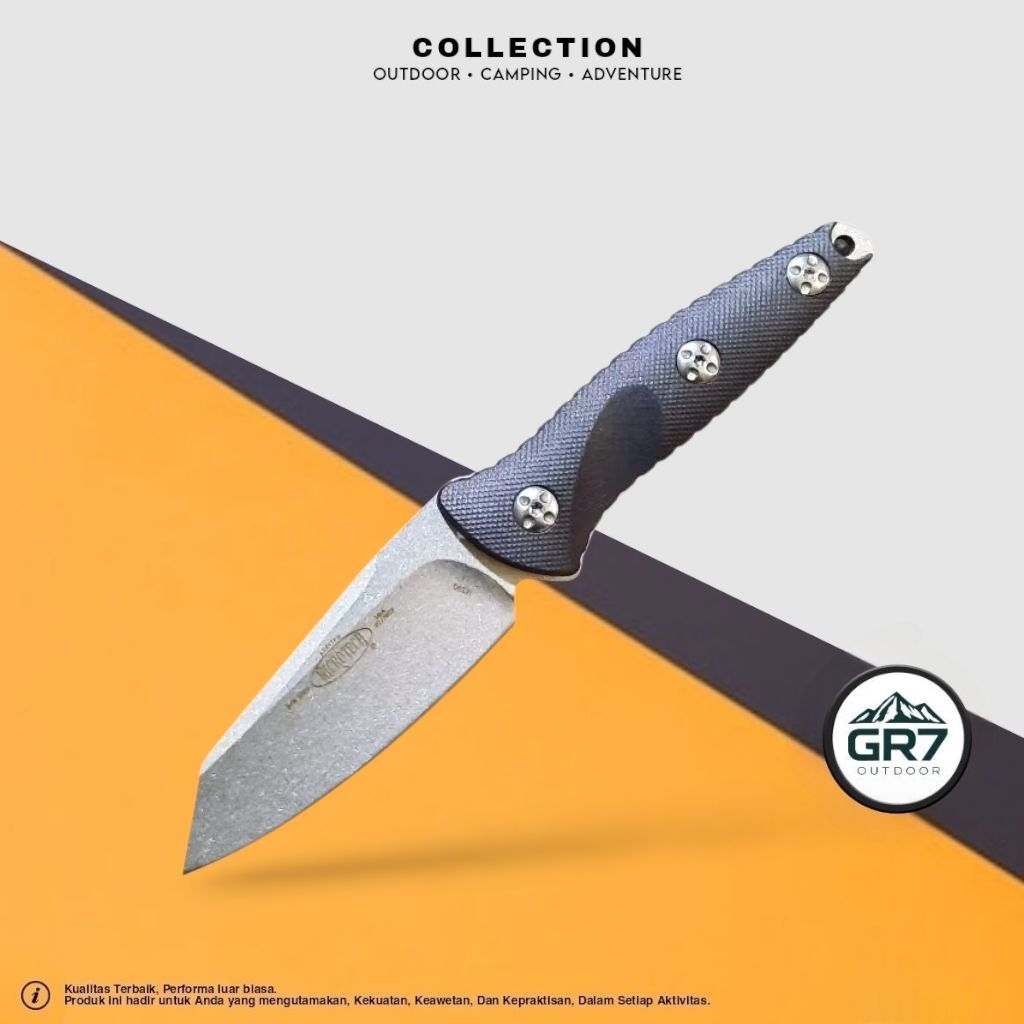 Microtech M390 Bohler Survival Knife Outdoor EDC