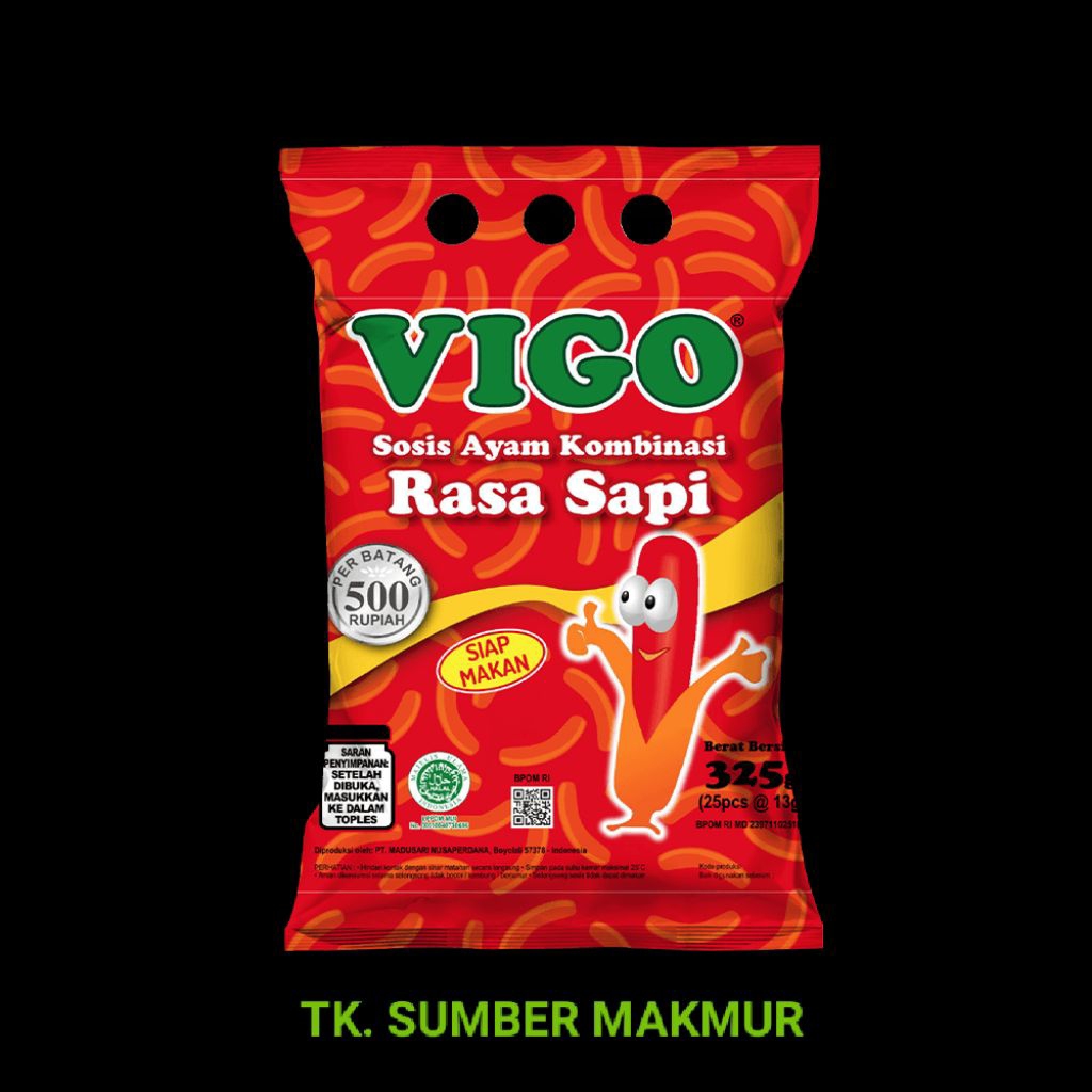 SOSIS VIGO SIAP MAKAN ISI 25