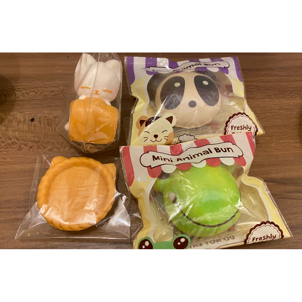 squishy mini ibloom punimaru animal bun panda frog wts squishy jual squishy