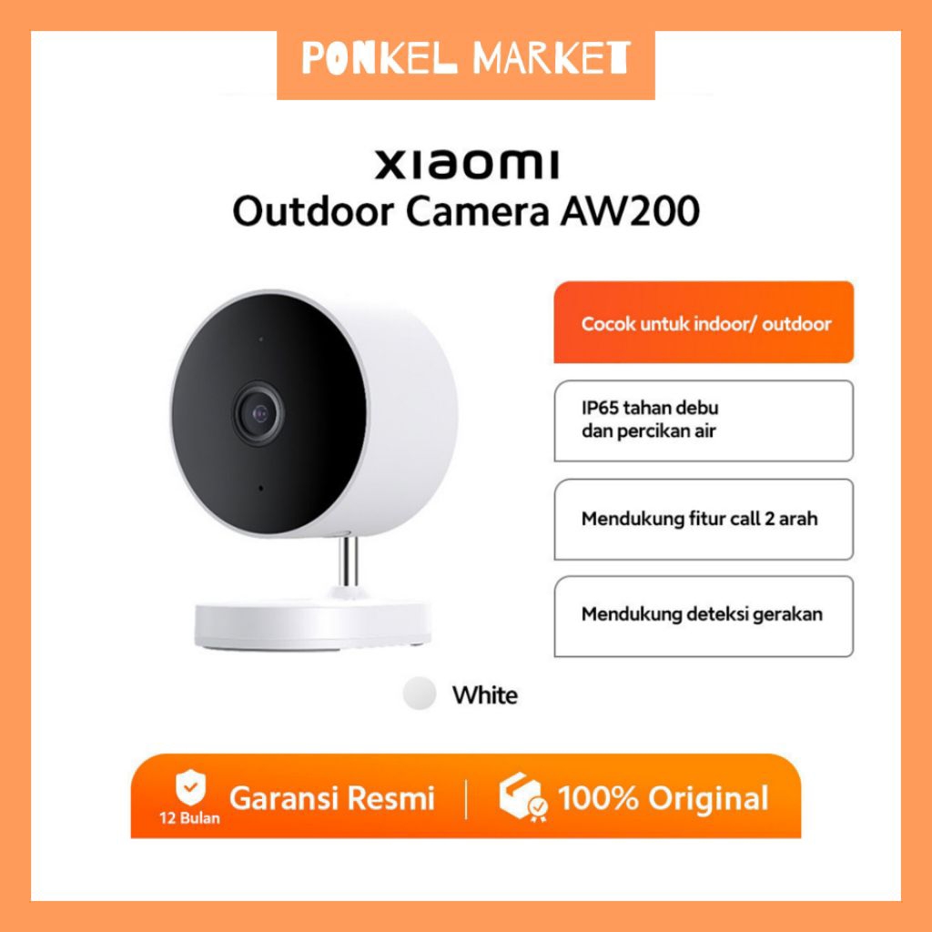 Xiaomi Outdoor Camera Aw200 Kamera Pengintai Camera Cctv Xiaomi Cctv